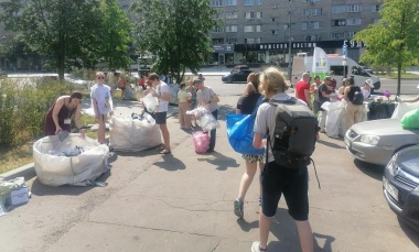 Акция по раздельному сбору отходов в Реутове