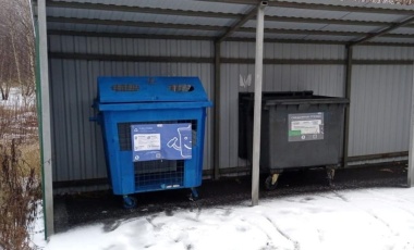Новая контейнерная площадка открыта в деревне Петрушино